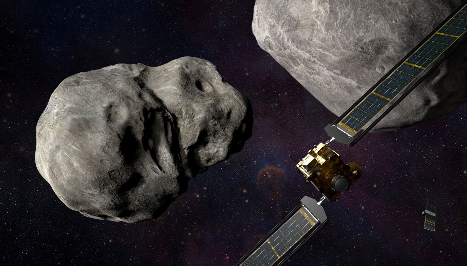 NASA’nın DART uzay aracı 11 milyon kilometre ötedeki asteroidi vurdu