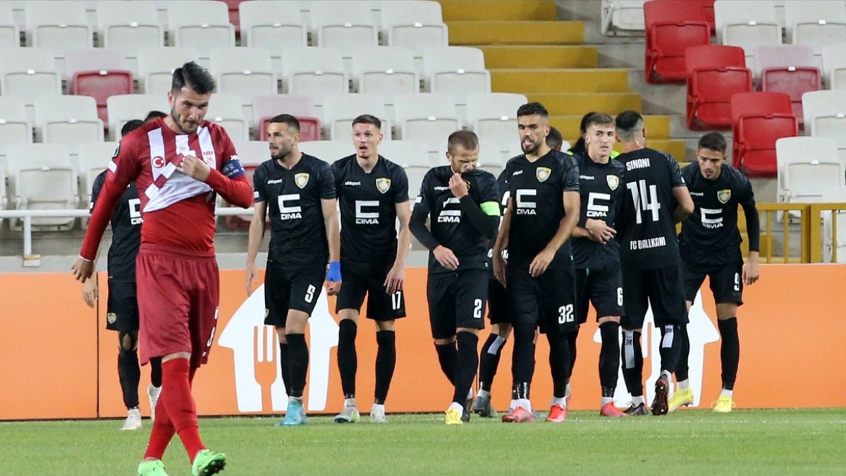 Sivasspor, Ballkani’ye mağlup oldu